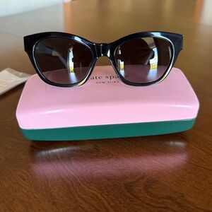 Kate Spade Womens Sunglasses (Black Frame)